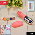 1223 Electric Baby Nail Trimmer With Grinding Heads For Newborn Infant And Toddler