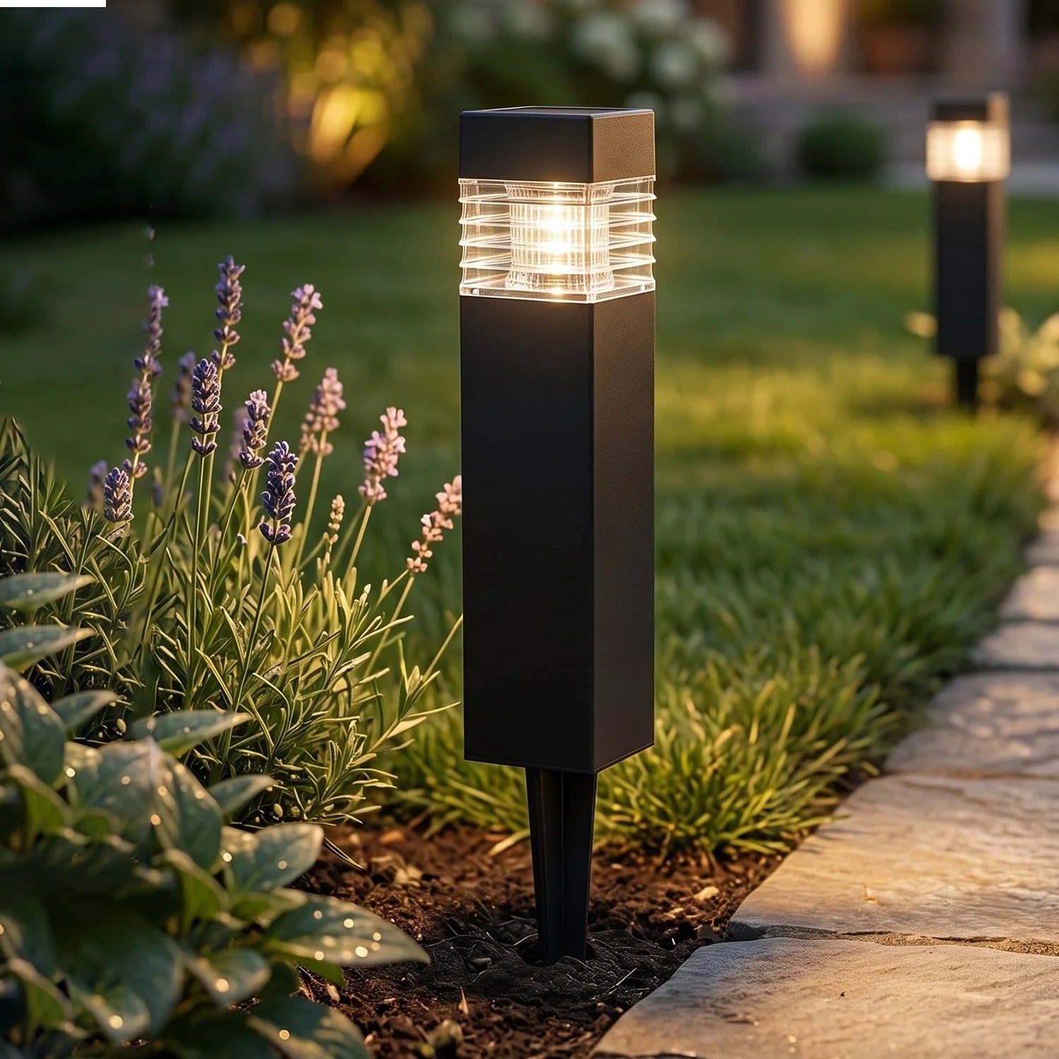 Big Garden Solar Light Outdoor Garden Park Driveway Light (1 Pc)