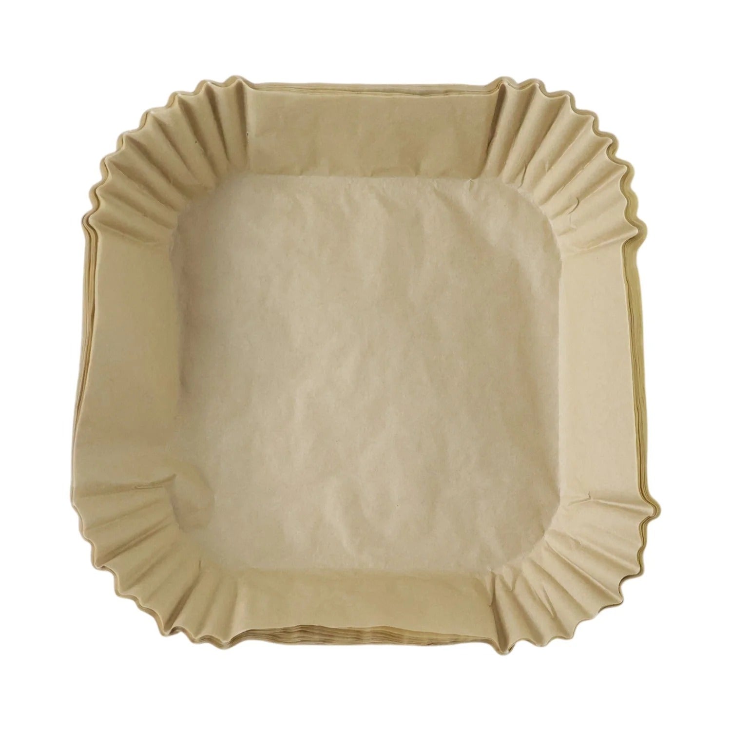 Square Air Fryer Disposable Paper Liner  (50 Pcs Set  160mmx45mm)