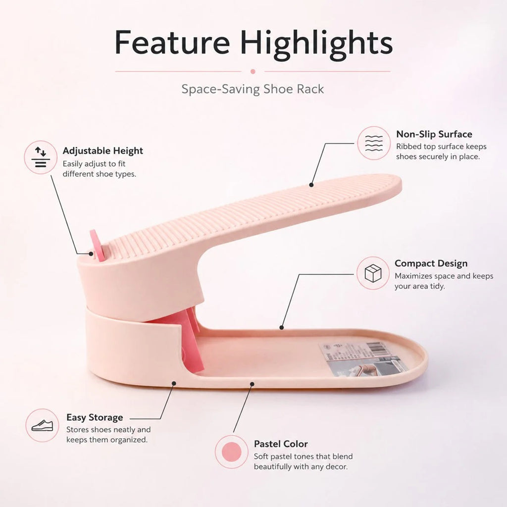Shoe Storage Shoes Rack Shoe Racks Storage Small Shoe Stand (2711 Cm  1 Pc)