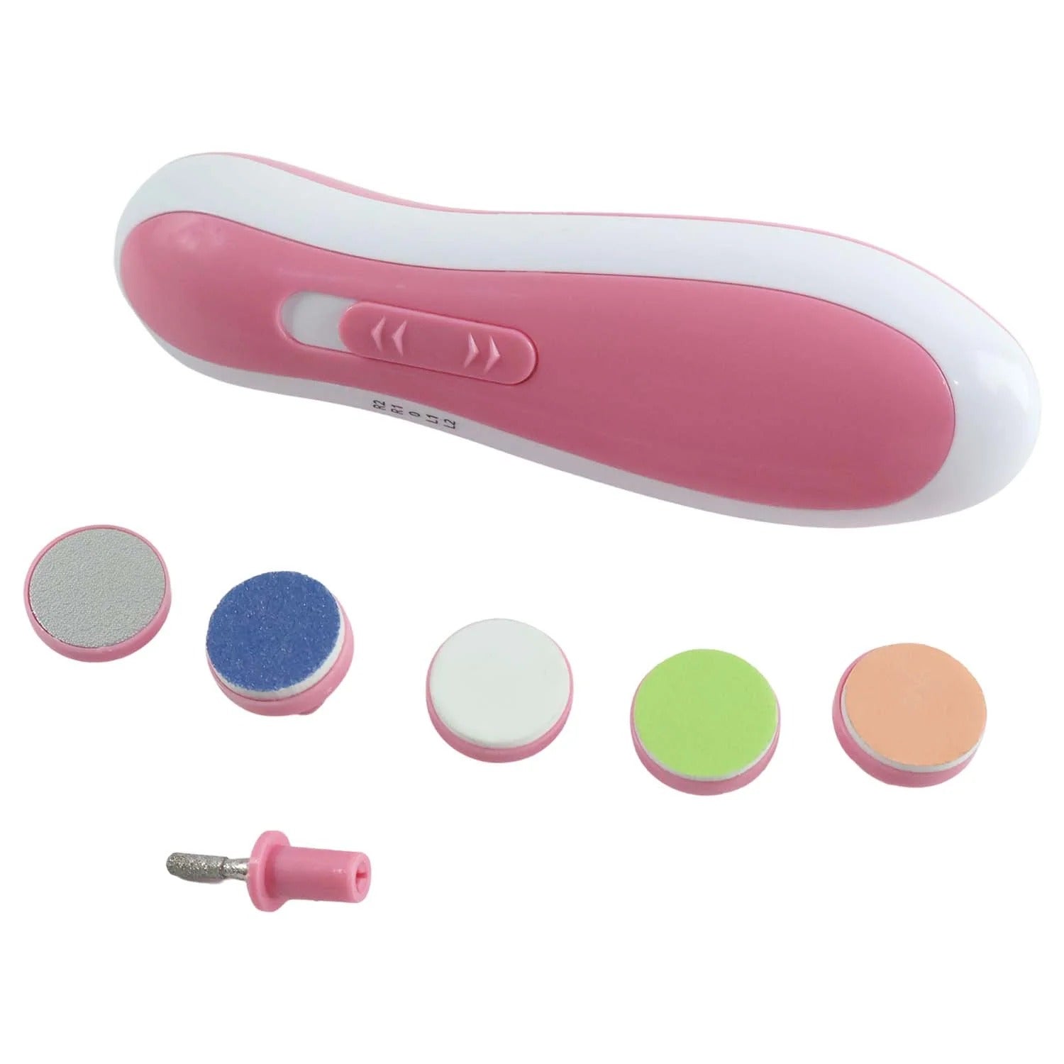 1223 Electric Baby Nail Trimmer With Grinding Heads For Newborn Infant And Toddler