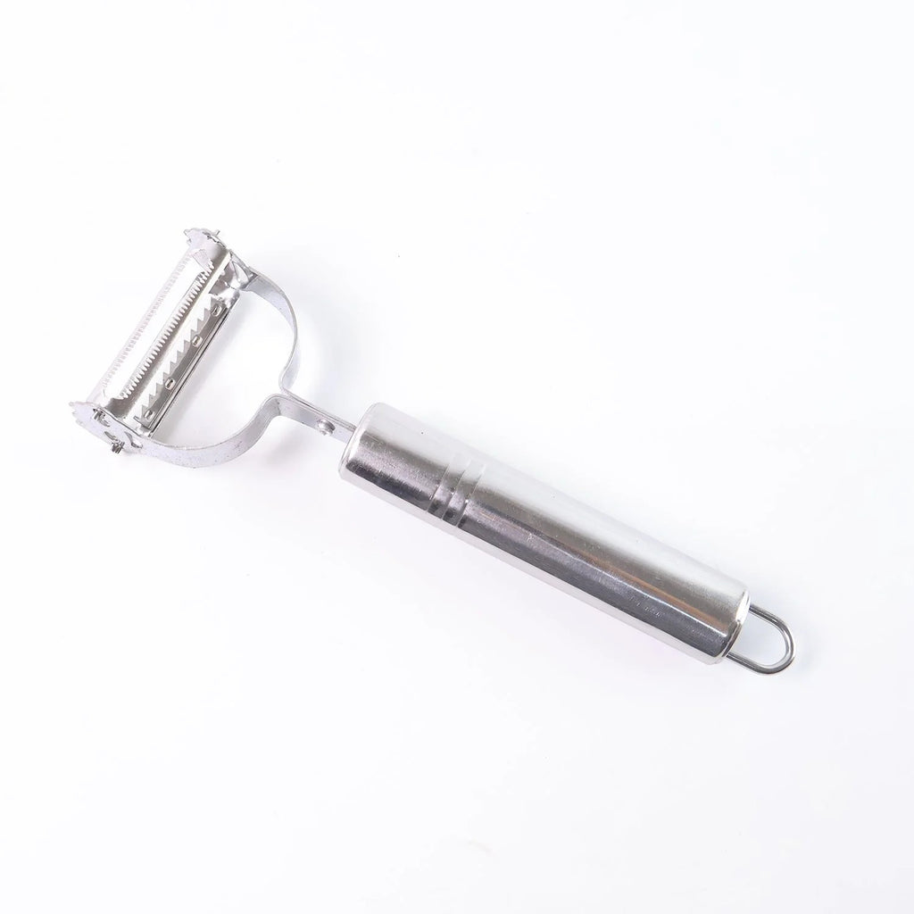 5505 Multi-function 2 In 1 Potato Peeler And Julienne Cutter Stainless Steel Potato Peeler Grated Carrot Grated Suitable For Peeling And Shredding Fruit And Vegetables Kitchen Accessories (1 Pc)