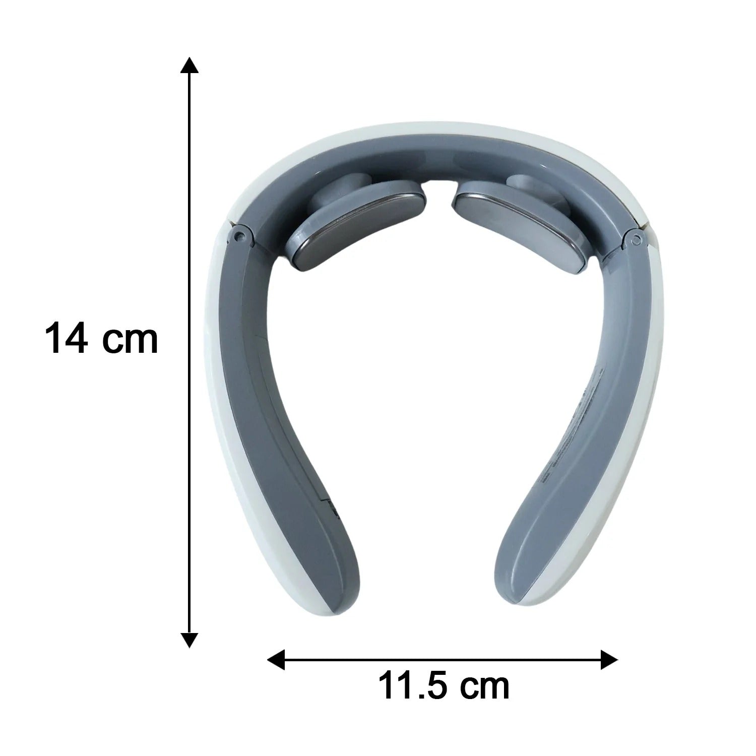 2 Heads Smart Electric Neck And Back Pulse Massager (1 Pc  Mix Design)