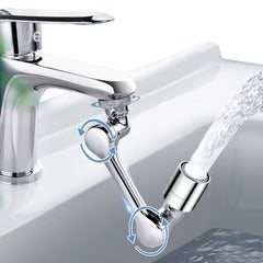 Flexible Faucet Splash Head Extender Aerator Universal Splash Filter Faucet Sprayer (1 Set)