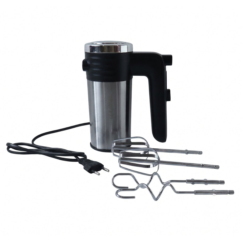 Electric Hand Mixer 500w With Beaters Dough Hooks For Cake And Baking (1 Pc)