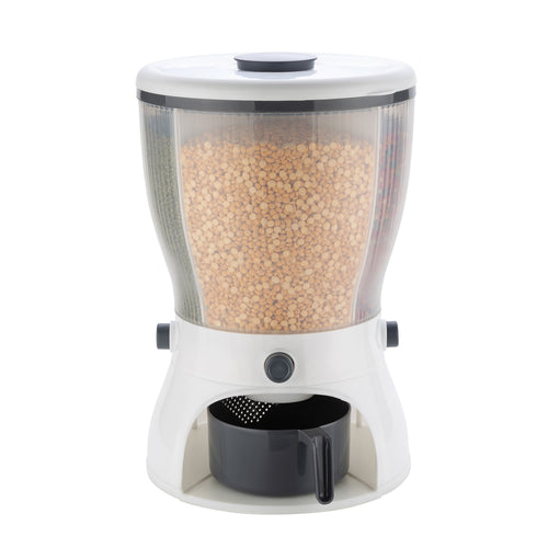 0127 4in1 Rice Dispenser Grain Storage Container Household Cereal Dispenser