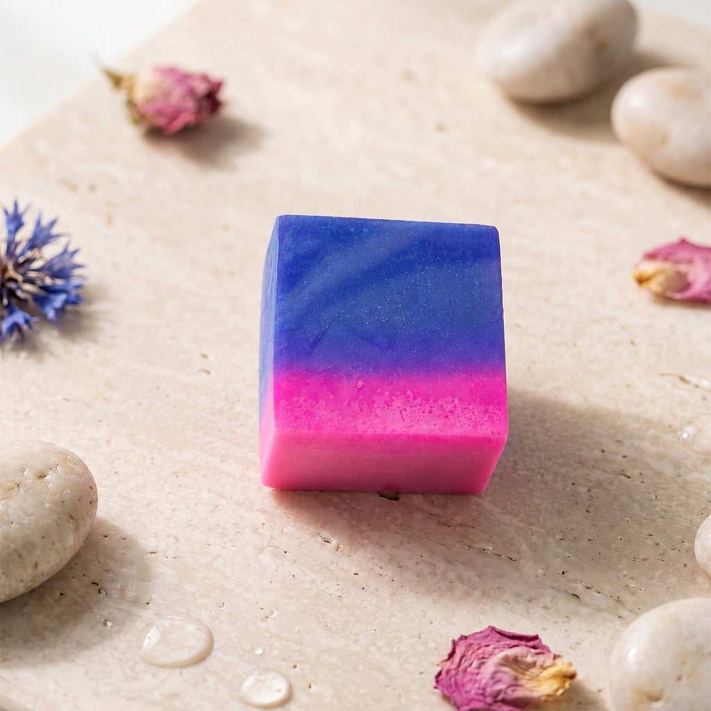 Bathroom Toilet Bowl Cleaning Block Dual Colour Flush Tank Cleaner (1 Pc)