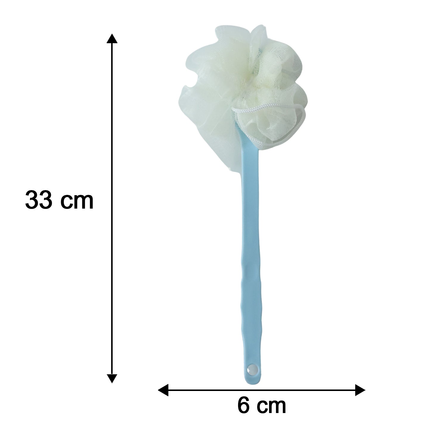 Long Handle Shower Brush Back Scrubber (1 Pc33 Cm)