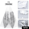Non-woven Drawstring Shoe Storage Bag (48 X 31 Cm  1 Pc)