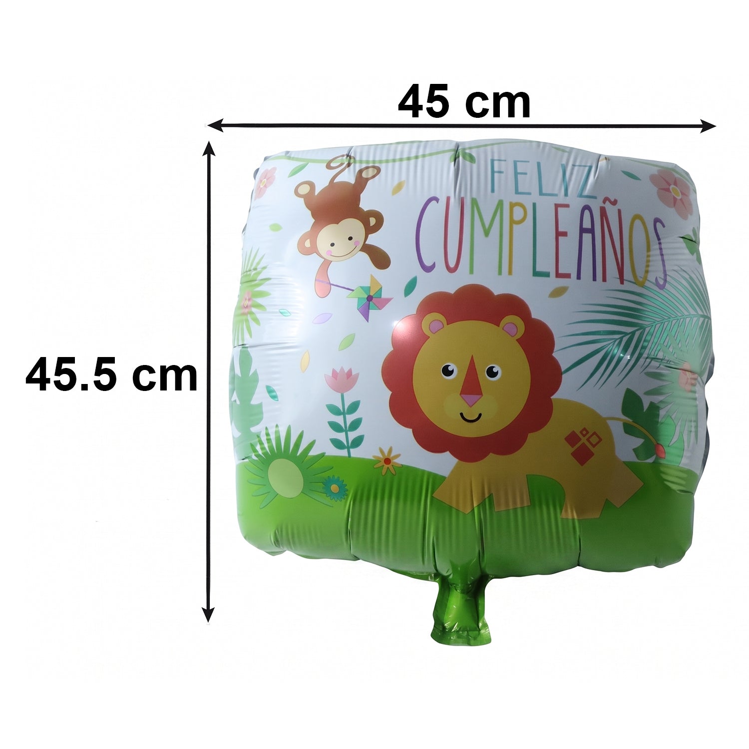 Jungle Theme Lion Birthday Foil Balloon (1 Pc)