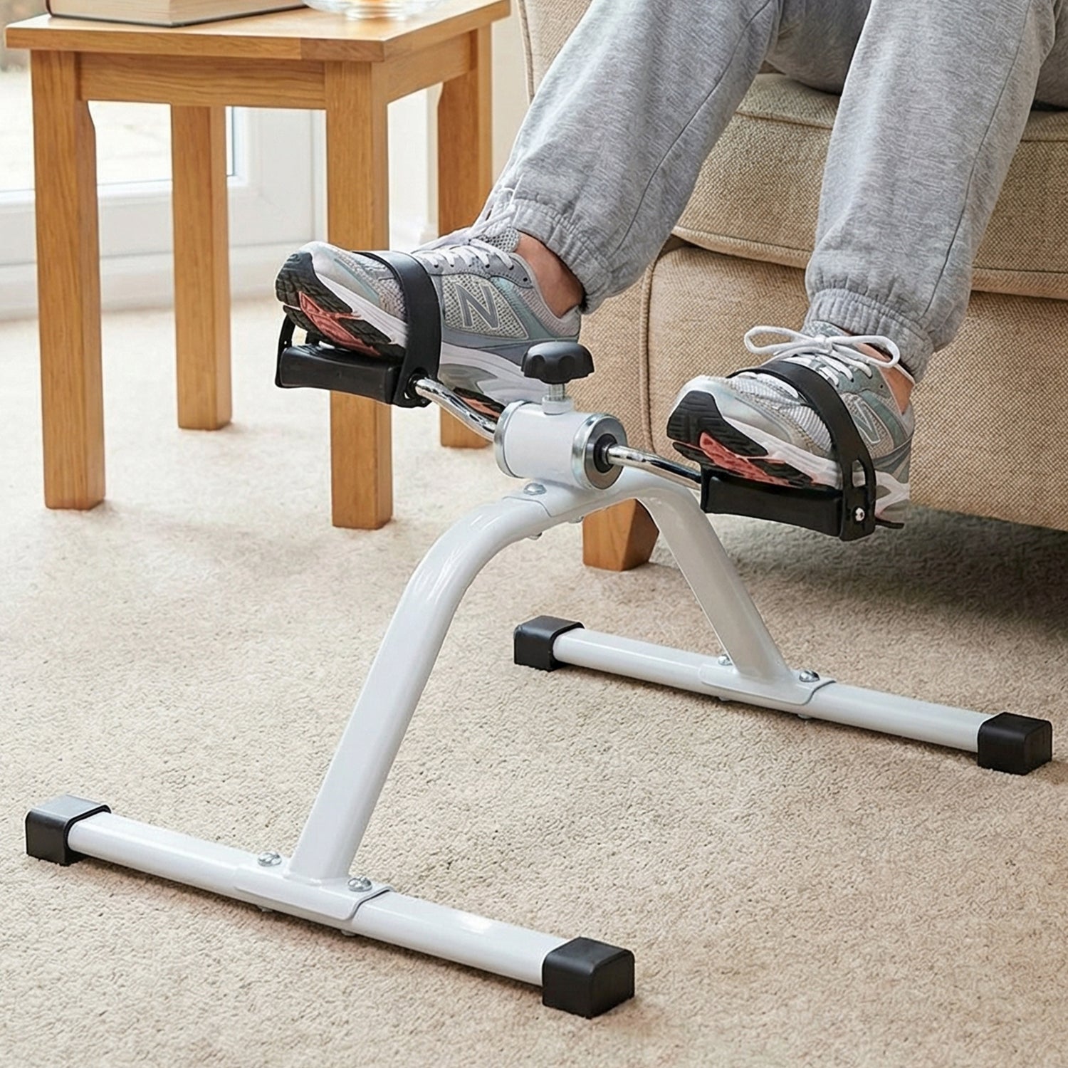Mini Pedal Exerciser Cycle Portable Fitness Pedal Machine (1 Pc)