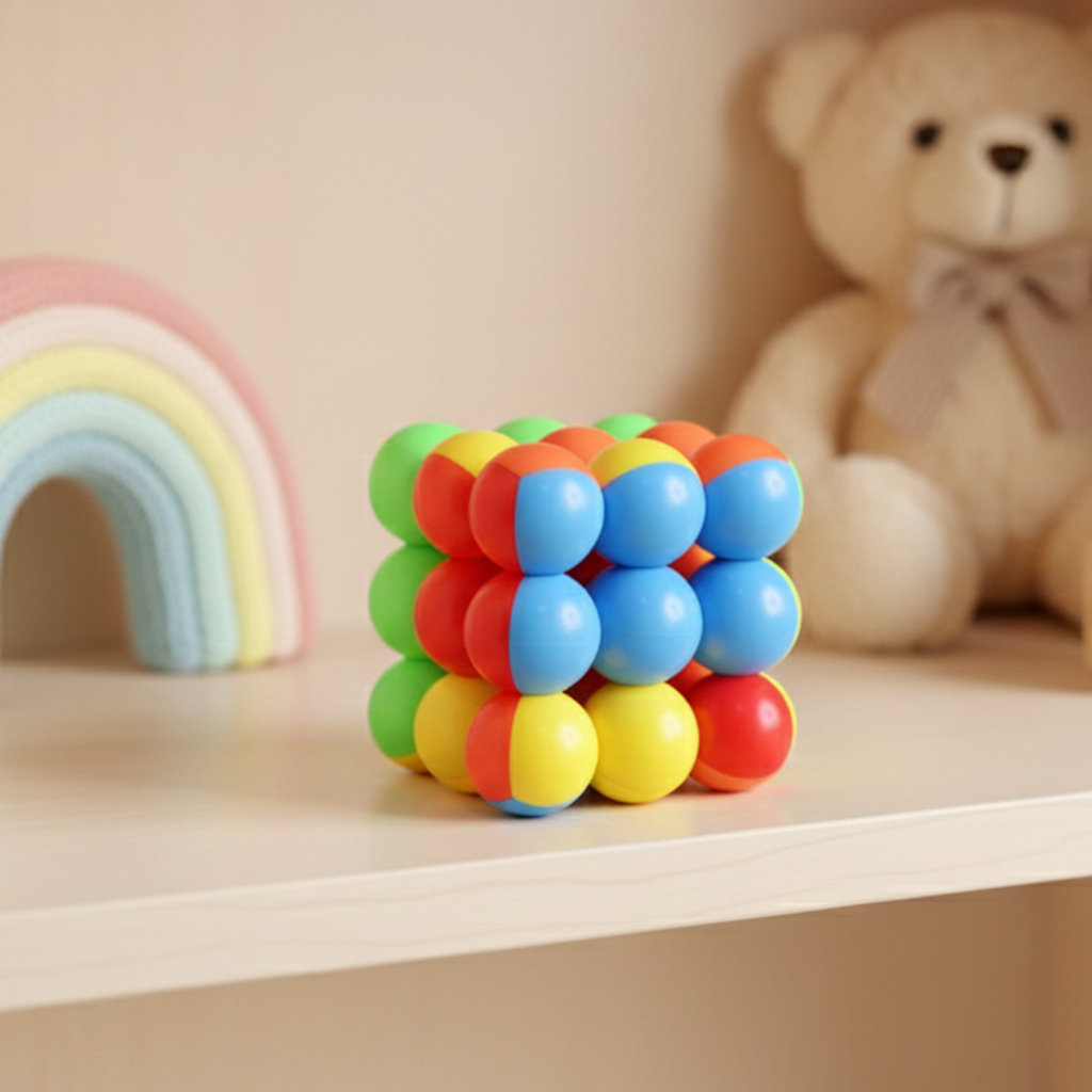 Speed Ball Cube Toy  Colorful Puzzle Cube