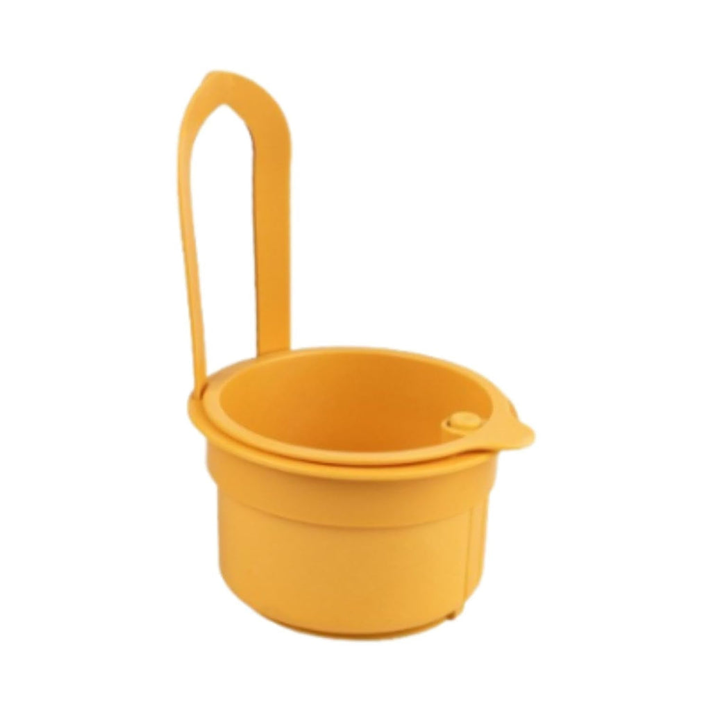 Plastic Hanging Kitchen Sink Drain Basket And Food Strainer With Handle (1 Pc)