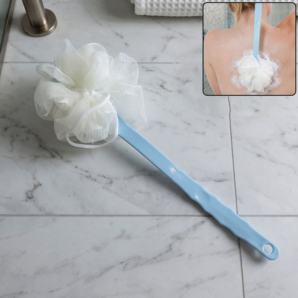 Long Handle Shower Brush Back Scrubber (1 Pc33 Cm)
