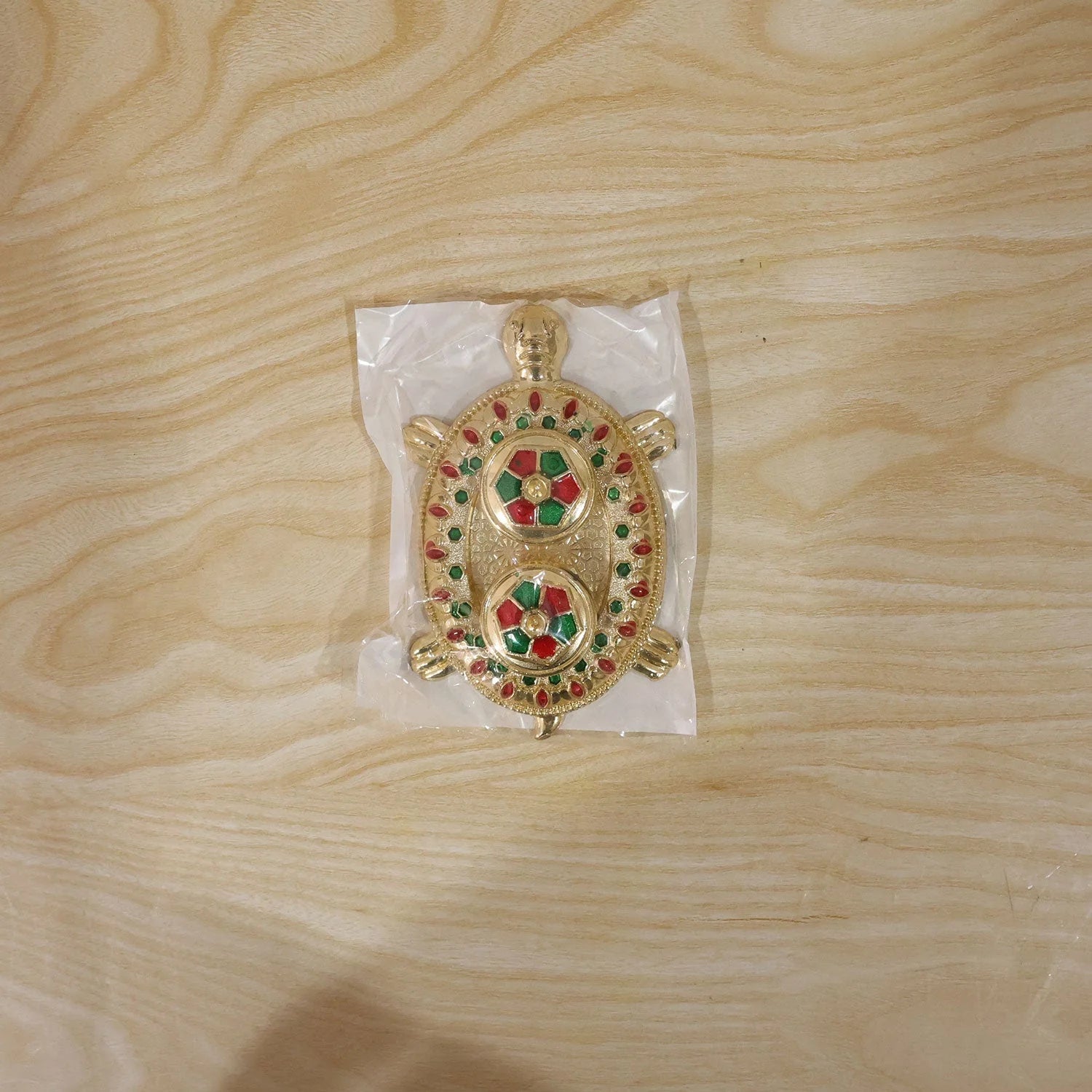 Tortoise Shaped Kankavati Kumkum Holder For Puja And Tilak Rituals (1 Pc)