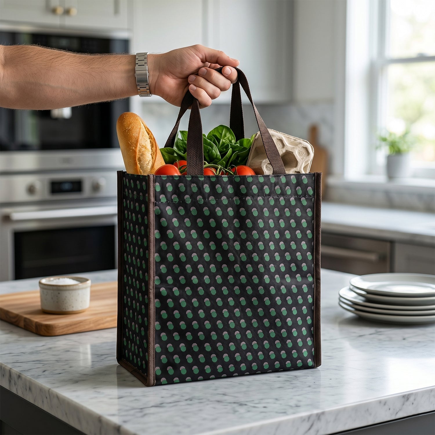 Reusable Multipurpose Carry Bag (1 Pc 23x22 Cm)