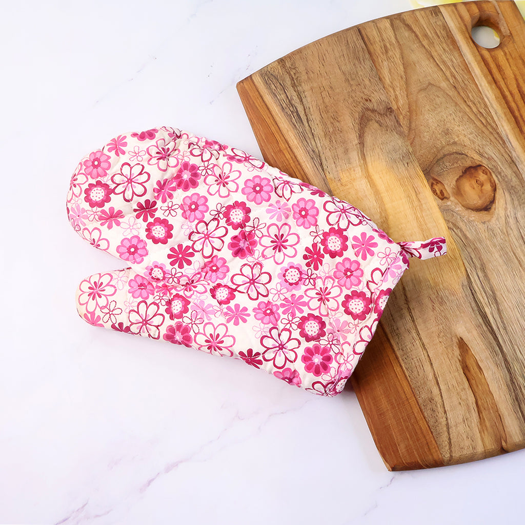 2929 Designer Multicoloured Oven Mitt And Pot Holder (24 Cm)