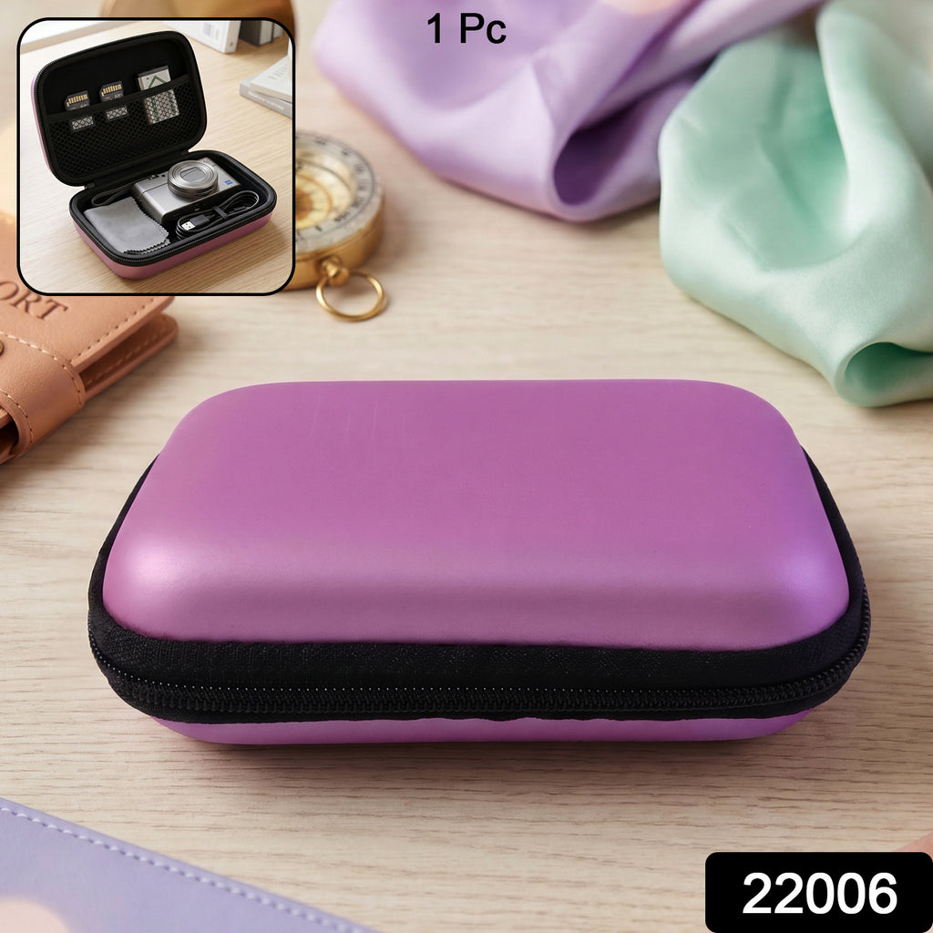 Mini Multi-purpose Travel Storage Case For Earphone Cable Sd Card (1 Pc)