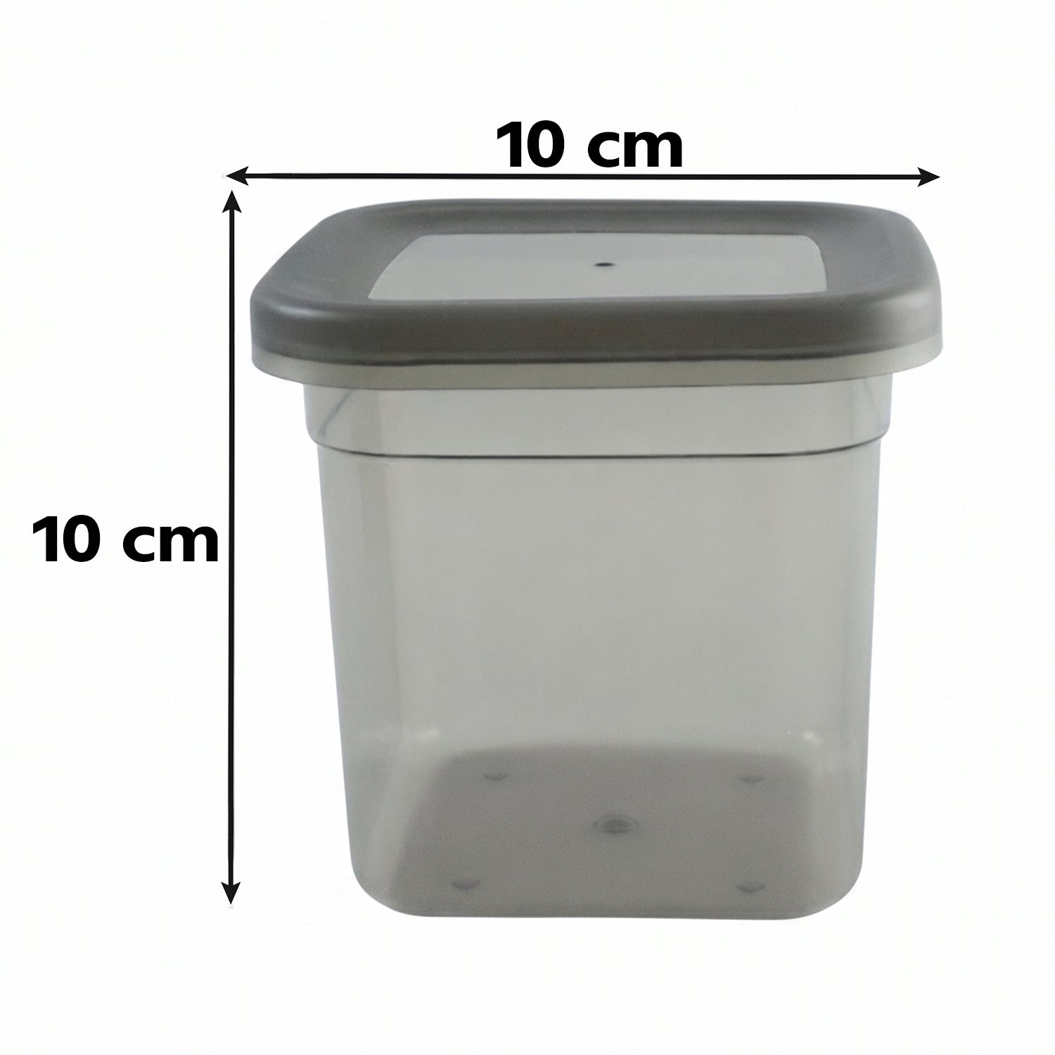Plastic Food Storage Container Set 700ml Airtight Pantry Jars (8 Pc Set)