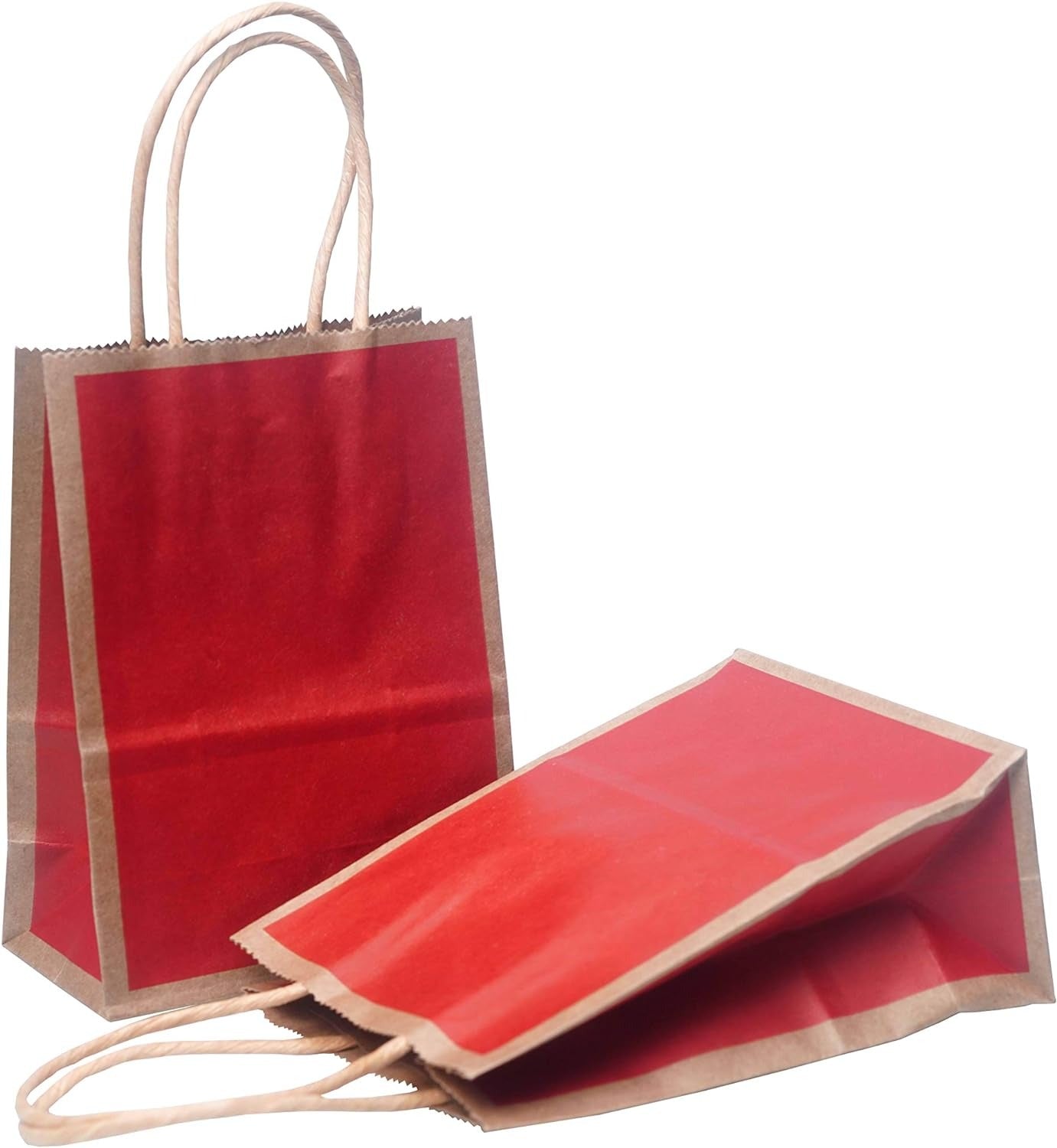 Medium Size (27 X21 X11 cm) Paper Bags With Handle Gift Paper bag, Carry Bags, gift For Valentine Gifting, marriage Return Gifts, Birthday, Wedding, Party, Season's Greetings - Image 3