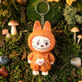 Cartoon Character Face Changing Toy With Key Holder Keychain (1 Pc)