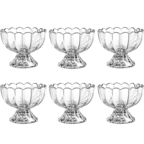 5341 Serving Dessert Bowl Ice Cream Salad Fruit Bowl - 6pcs Serving Dessert Bowl Ice Cream Salad Fruit Bowl - 6pcs ( Brown Box)