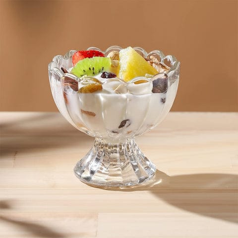 5341 Serving Dessert Bowl Ice Cream Salad Fruit Bowl - 6pcs Serving Dessert Bowl Ice Cream Salad Fruit Bowl - 6pcs ( Brown Box)
