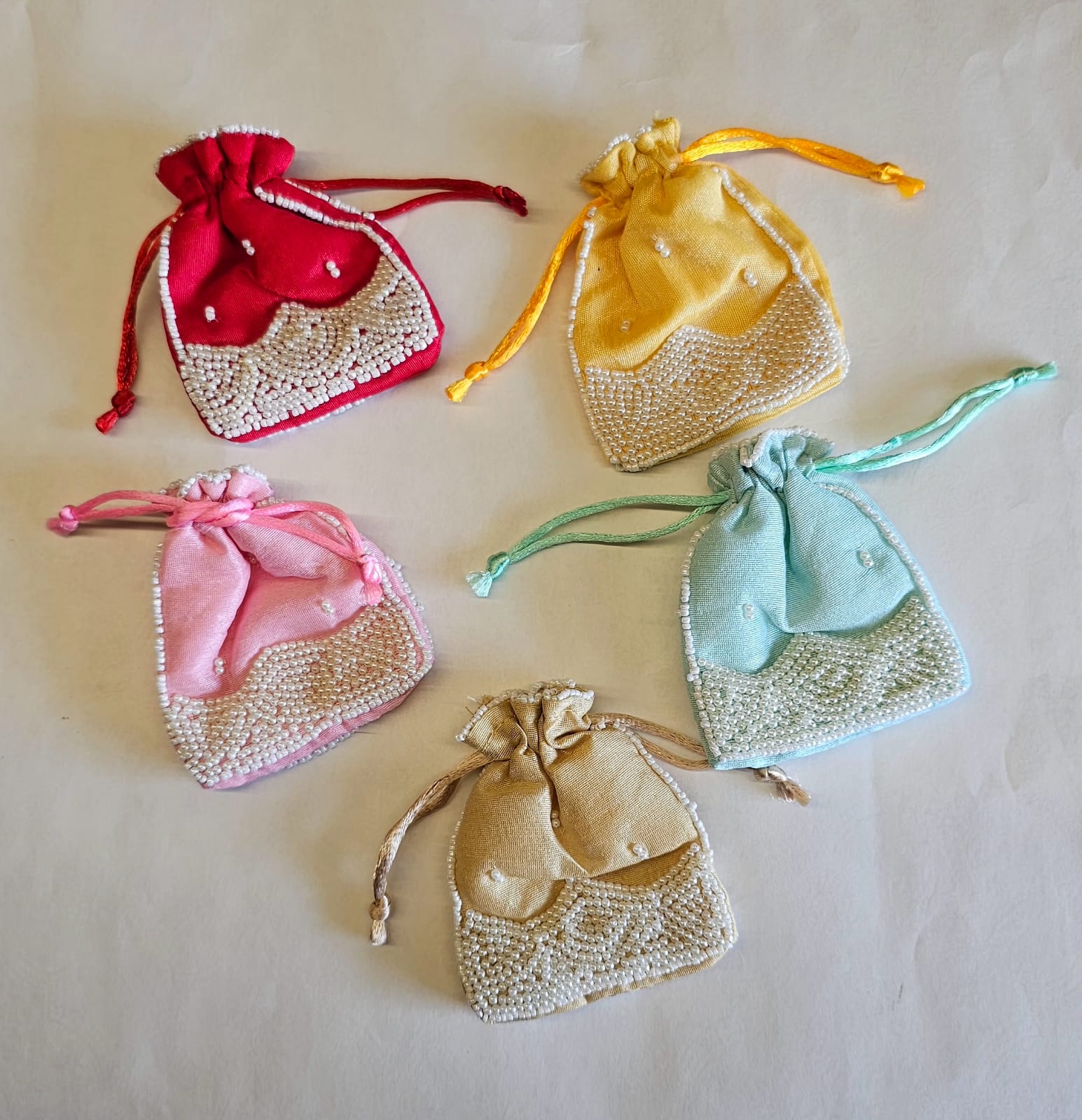 Small mini Jute Potli Bags Coin Pouch for Marriage, Return, Birthday Gifting | Handmade Bags for functions, Rakhi,Raksha bandhan,Gifts Packing, jewellery, Sweets, Dry fruits, chocolate, Party. - Image 7