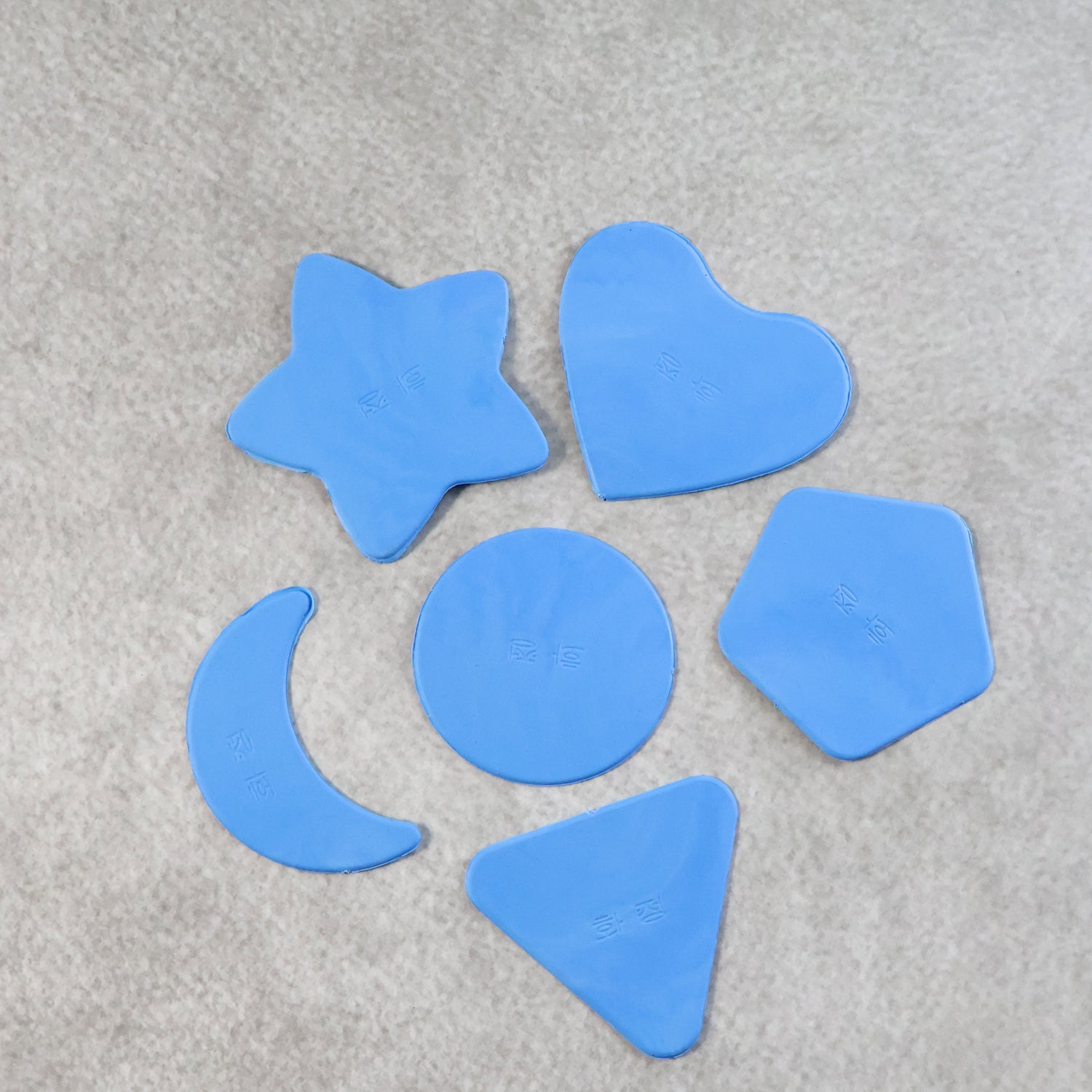 Haircut Design Stencil Set  6-in-1 Safe Hair Trimmer Molds