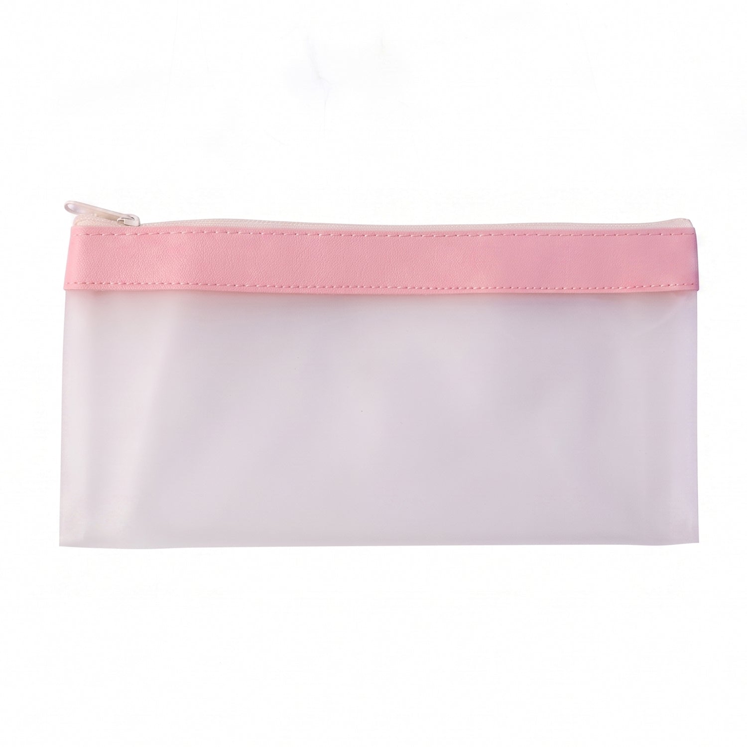 Transparent Multipurpose Zipper Pouch Bag (1 Pc)