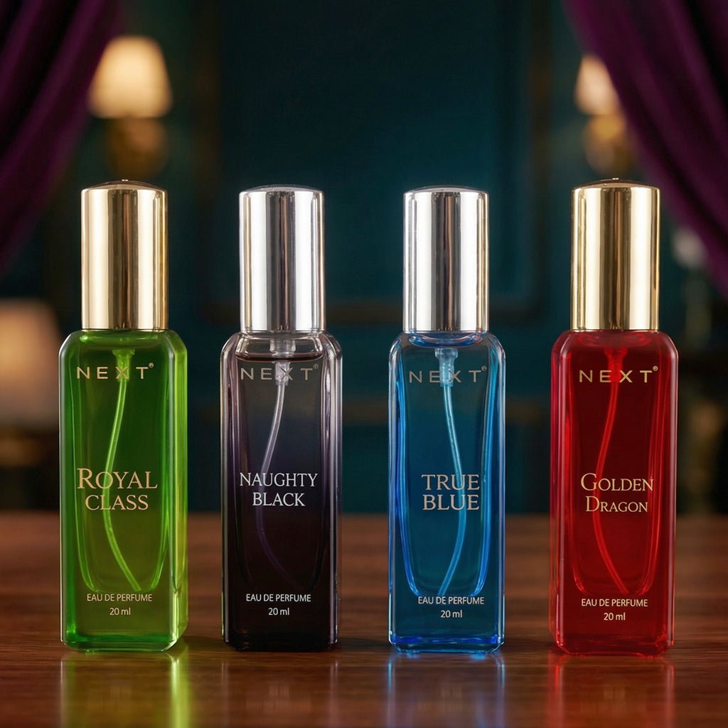 Next Luxury Fragrances Mini Eau De Parfum Gift Set (4 Pc 20 Ml Each)