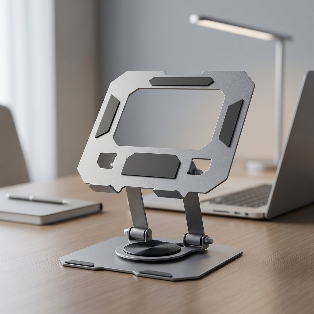 Foldable Metal Phone  Tablet Stand Holder (1 Set)