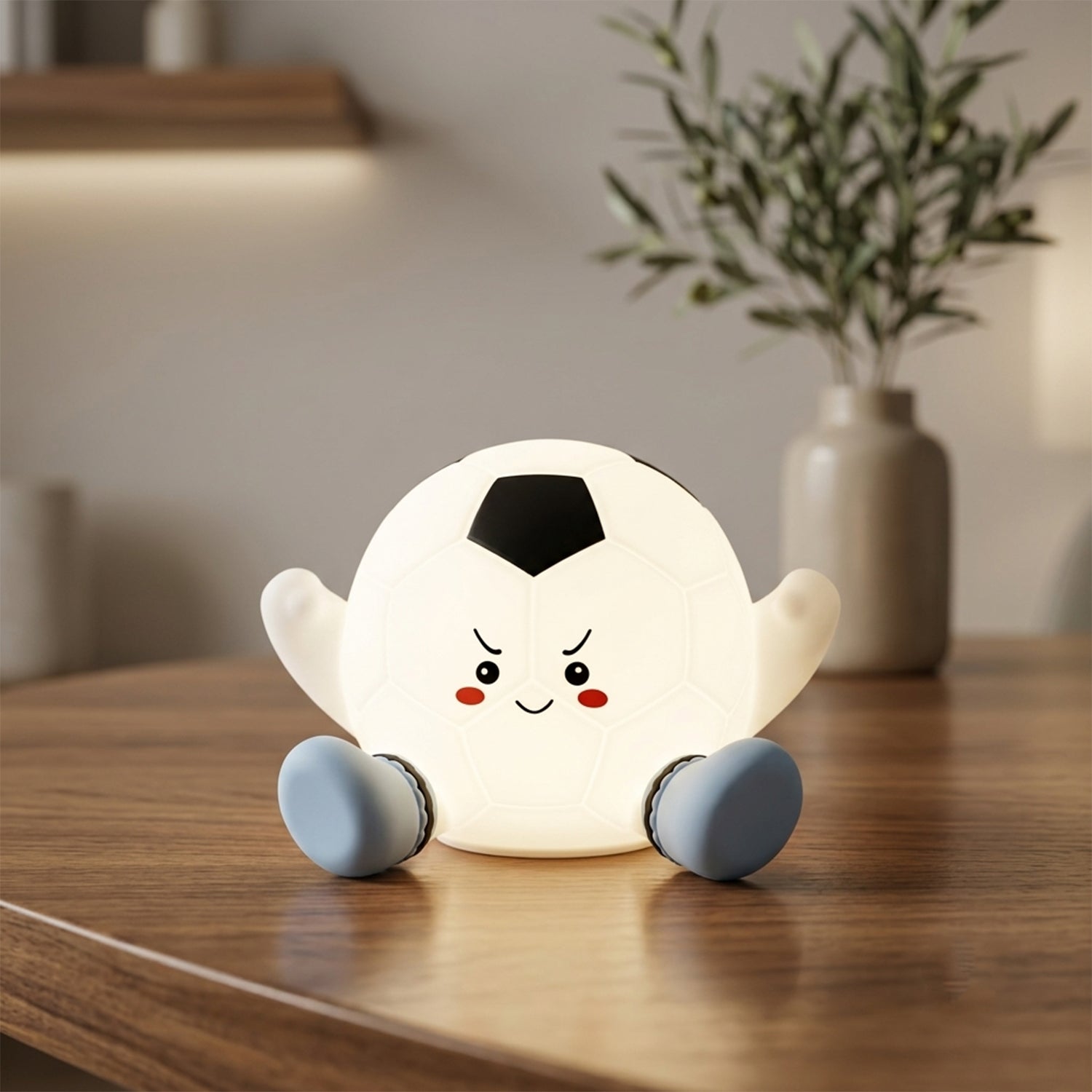 Silicone ball light soft touch