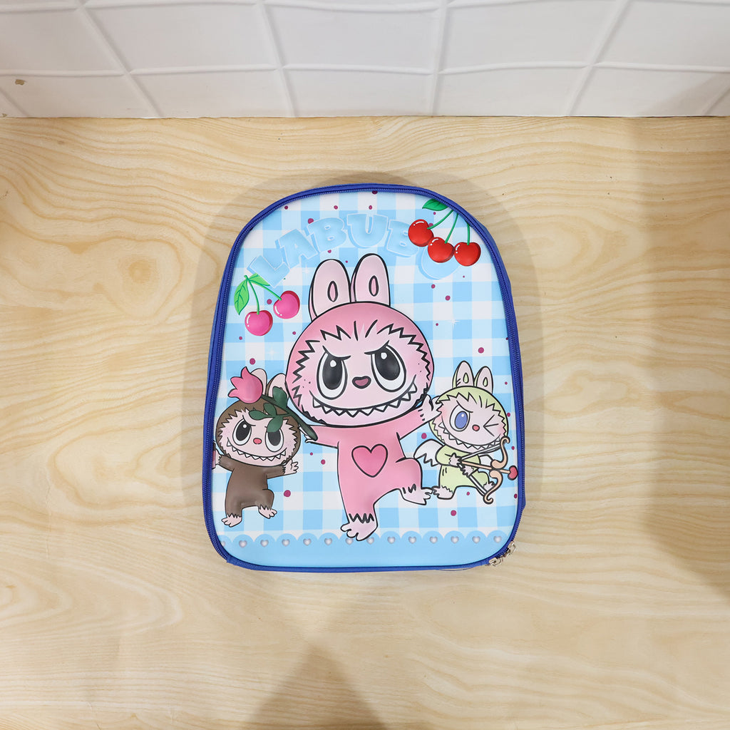Cute Cartoon Printed Kids School Backpack (1 Pc 12 Inch)