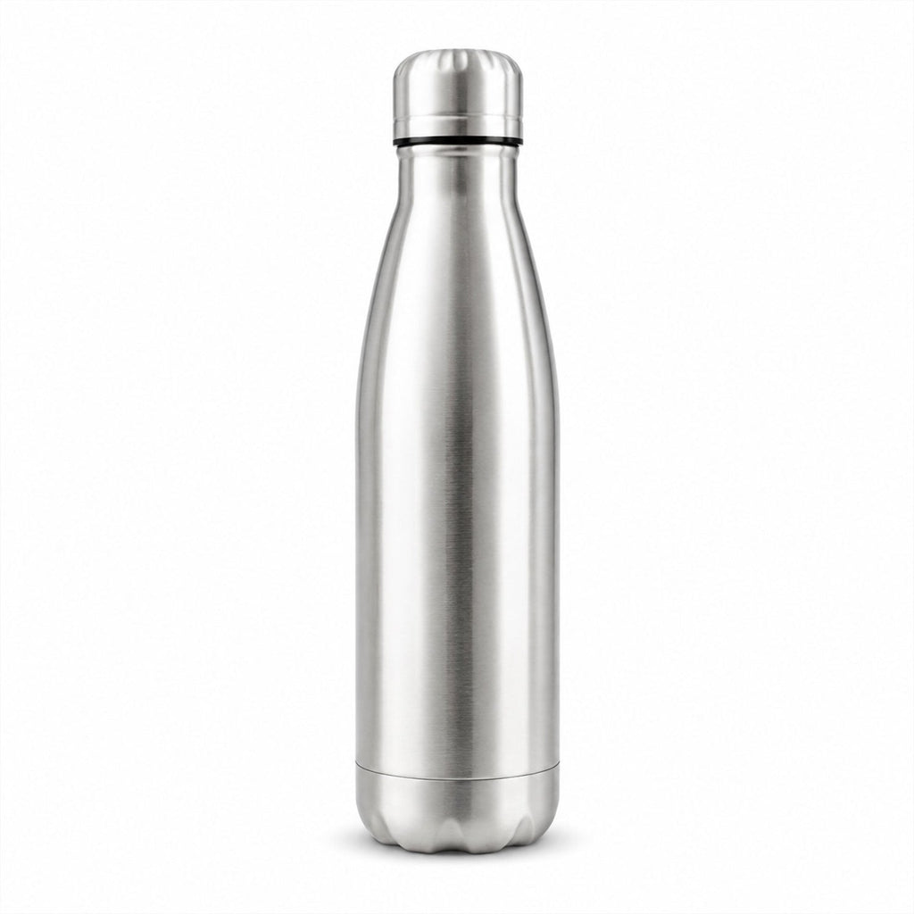 Stainless Steel Leak Proof Water Bottle For Gym School And Office 500ml (1 Pc)