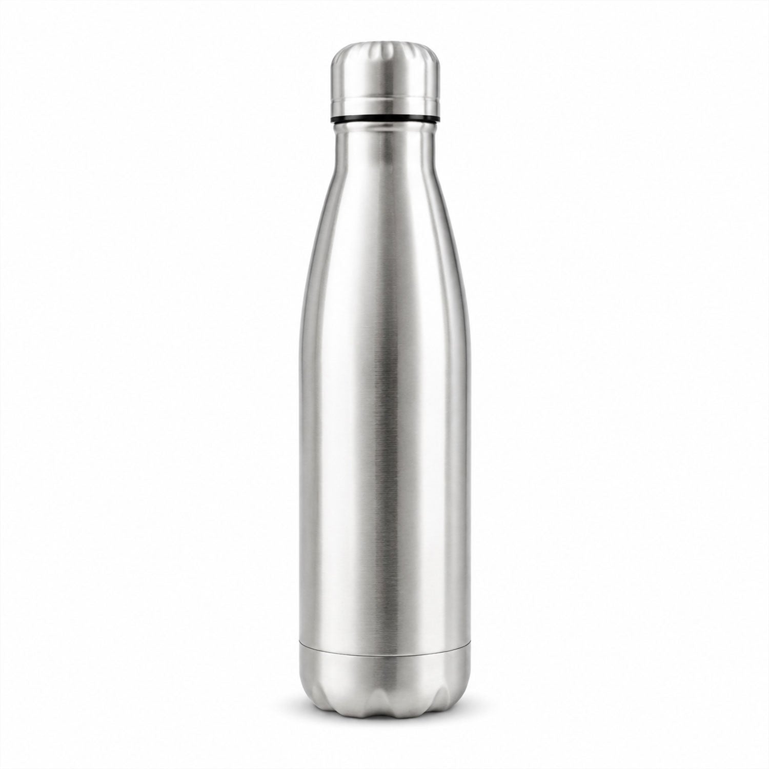 Stainless Steel Leak Proof Water Bottle For Gym School And Office 500ml (1 Pc)