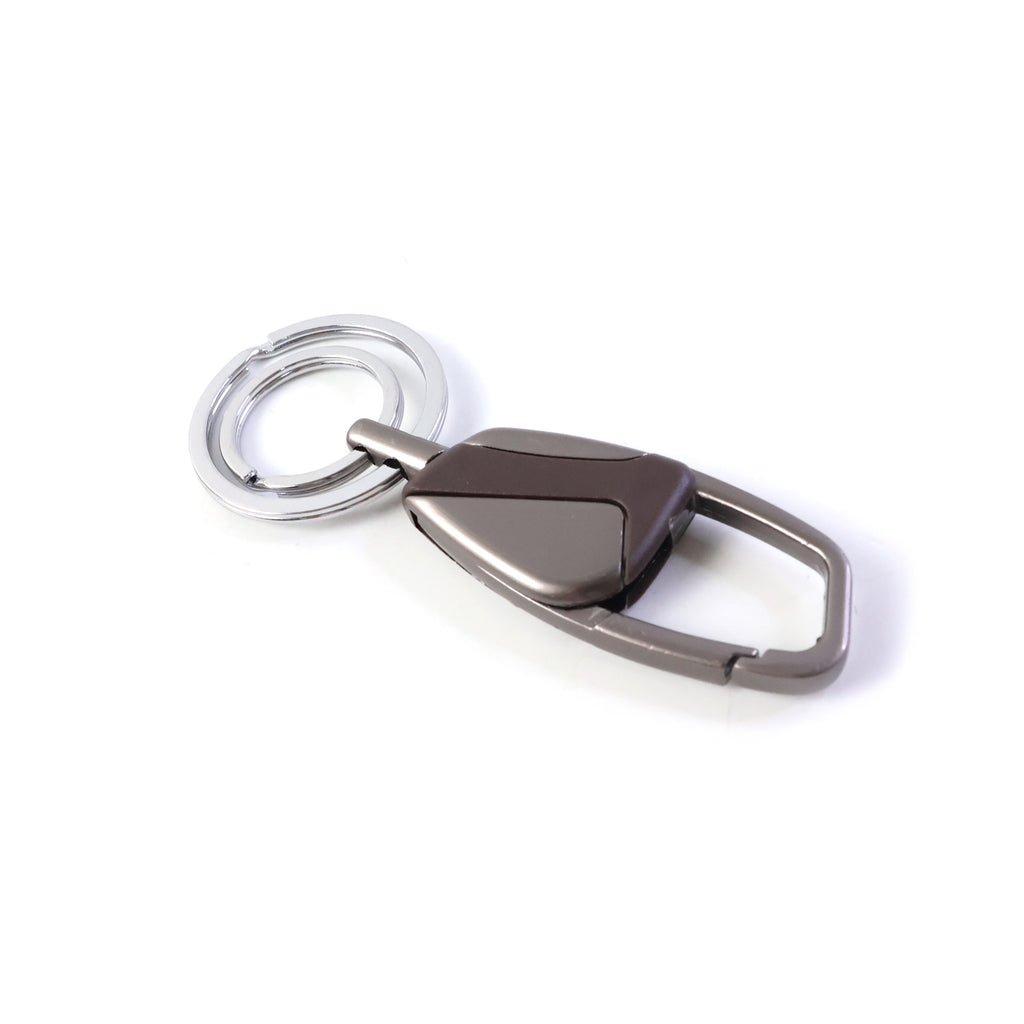 Premium Heavy Duty Metal Key Holder With Locking Carabiner Clip (1 Pc)