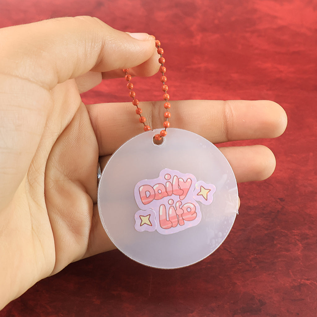 Diy Shrink Art Keychain Making Kit For Kids (1 Set)