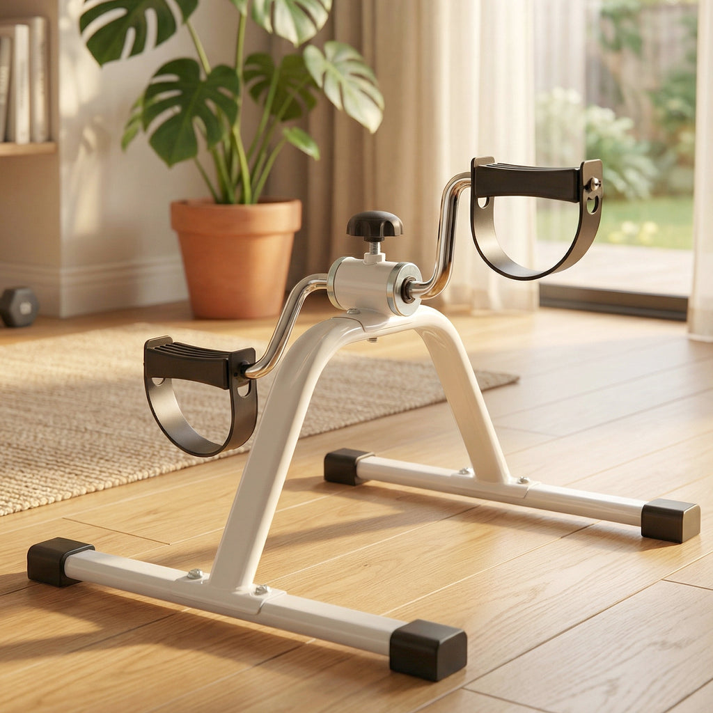 Mini Pedal Exerciser Cycle Portable Fitness Pedal Machine (1 Pc)
