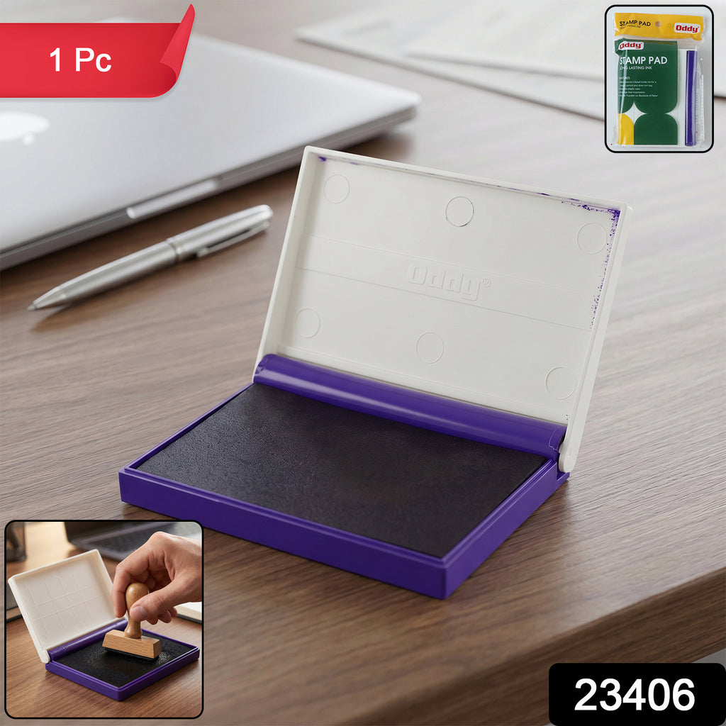 Oddy Premium Ink Stamp Pad For Office (1 Pc)