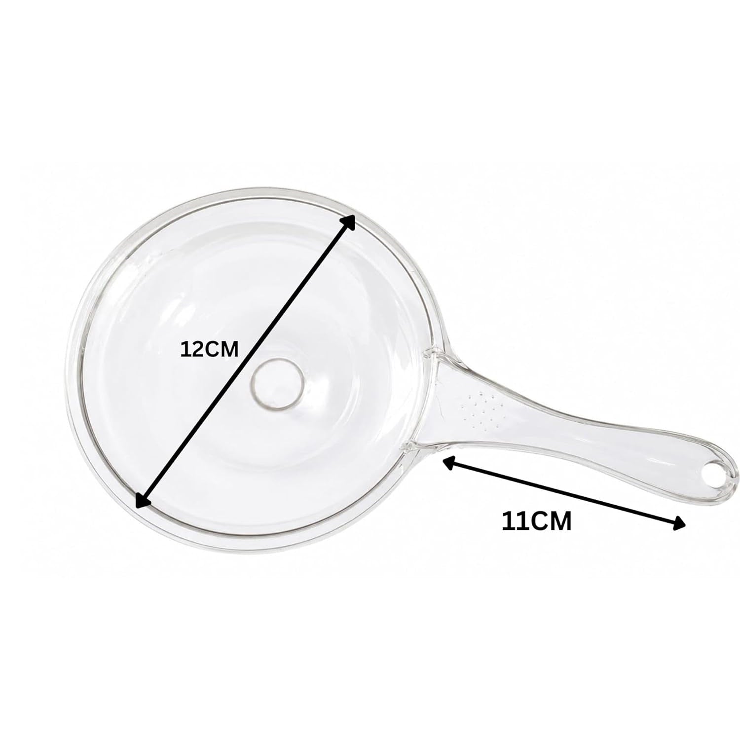 Transparent Spout Kitchen Funnel With Handle Wide Mouth Pouring Funnel (1 Pc)