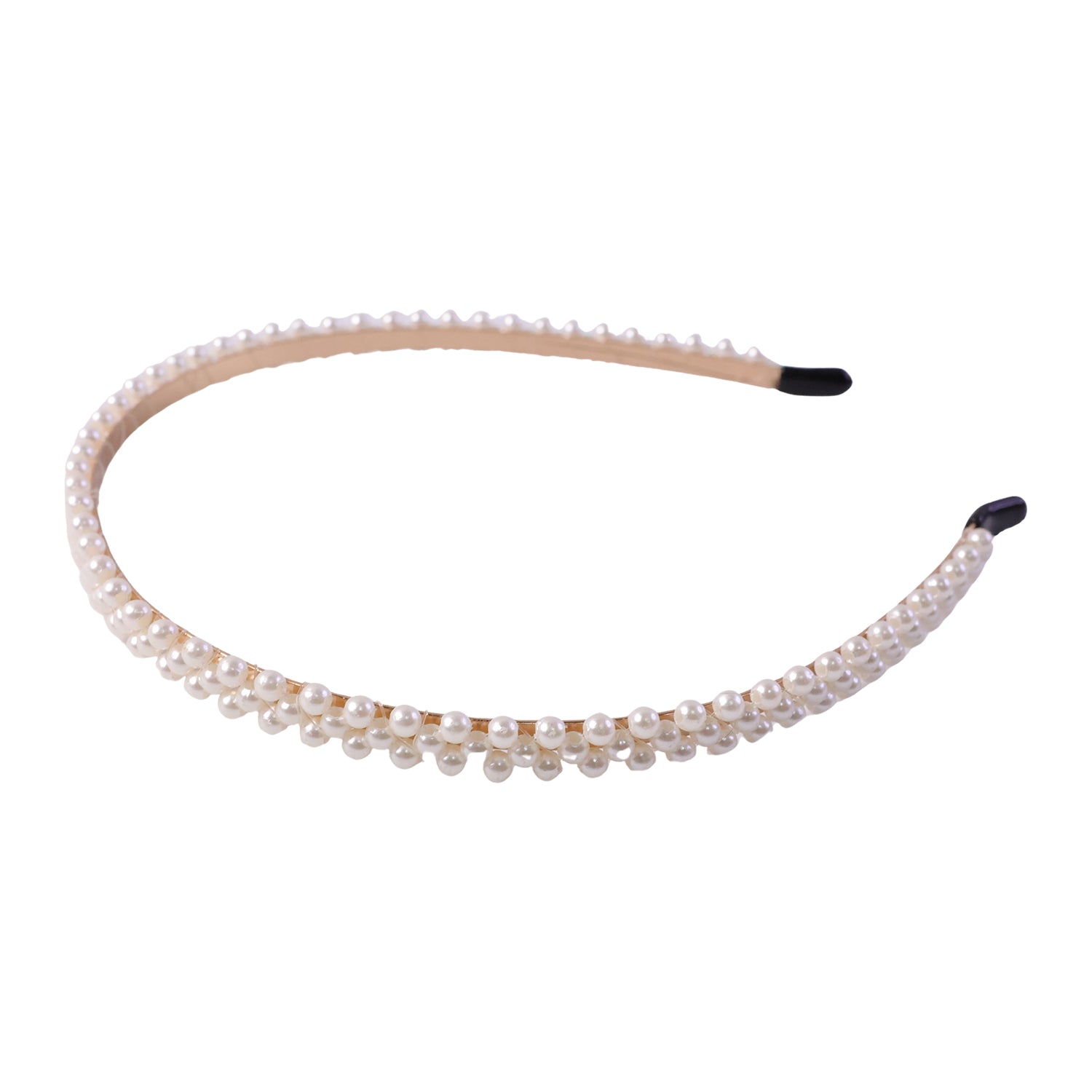 Premium Styling Pearl Embellished Stylish Hairband (1 Pc)