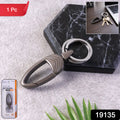 Premium Heavy Duty Metal Carabiner Keychain With Key Ring Clip Hook (1 Pc)