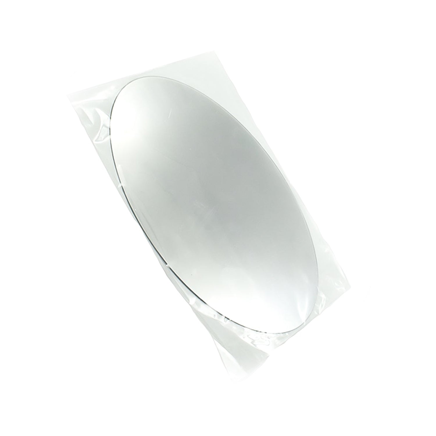 1795 Oval Shape 3d Mirror Sticker Used In All Kinds Of Household And Official Purposes As A Sticker Etc (2 Pc Set)