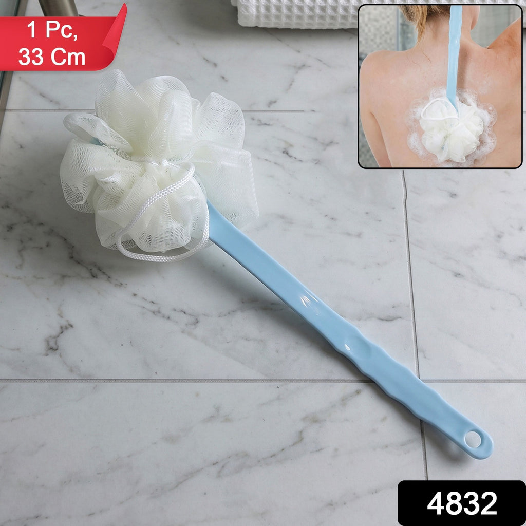 Long Handle Shower Brush Back Scrubber (1 Pc33 Cm)