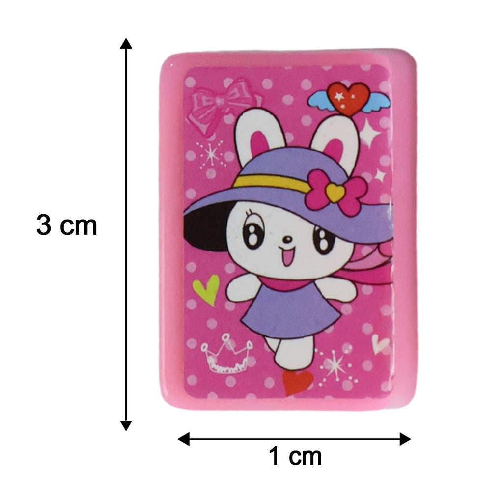 Kids School Stationery Set 4 In 1 Flexible Pencils Eraser Sharpener (1 Set)