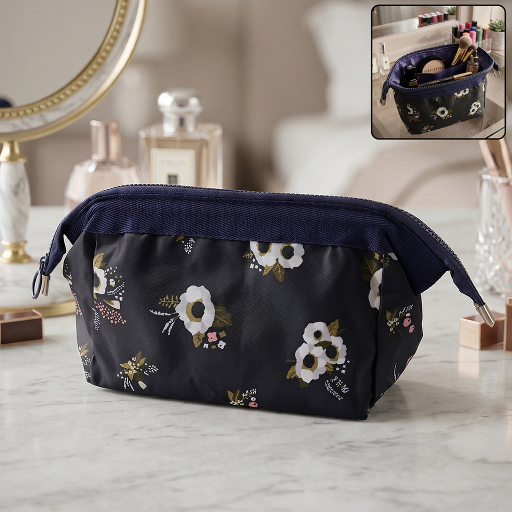 Stylish Multipurpose Cosmetic Storage Pouch Bag (1  Pc 18x12 Cm)