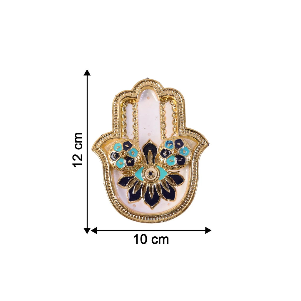 Hand Shaped Kankavati Kumkum Holder For Puja And Tilak Rituals (1 Pc)