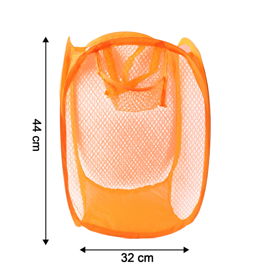 Foldable Pop-up Mesh Laundry Basket Hamper (1 Pc)