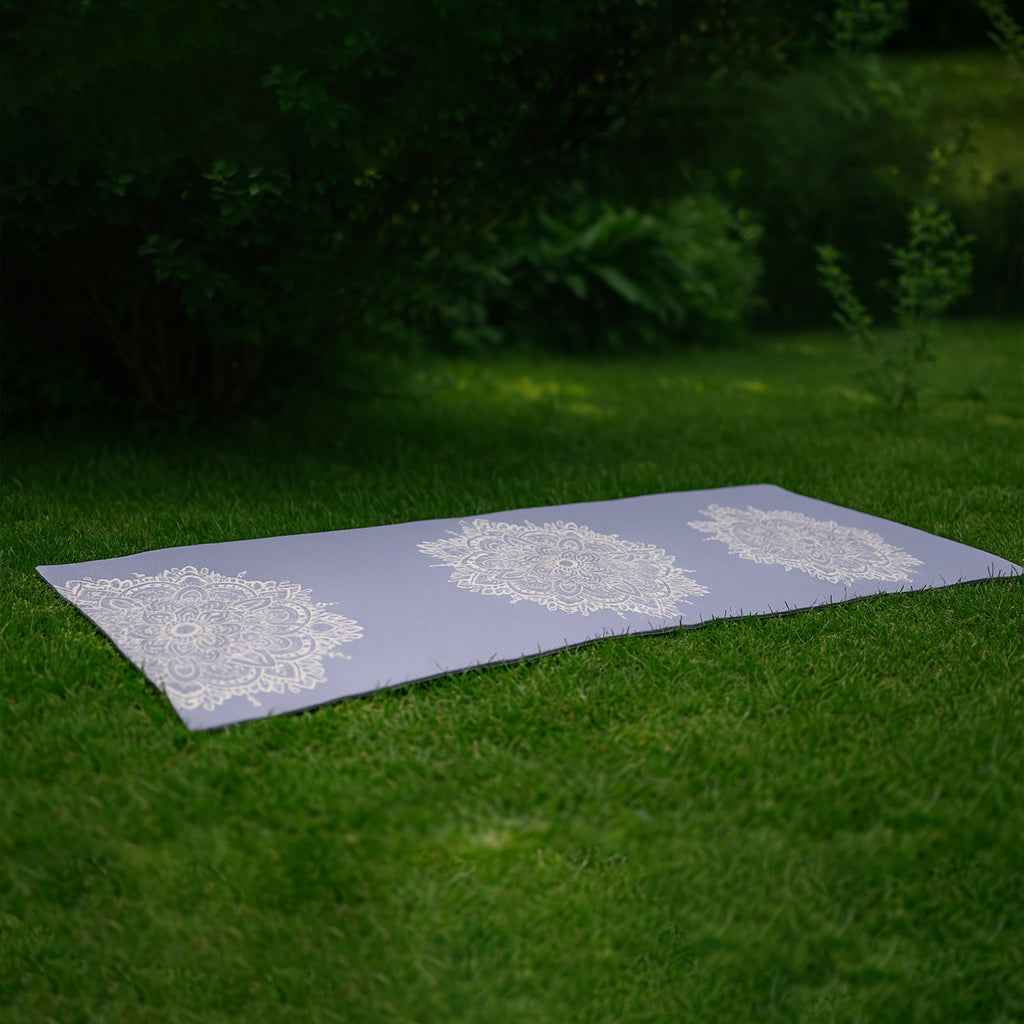 Premium Non-slip Printed Yoga Mat (Mix Color  1 Pc)